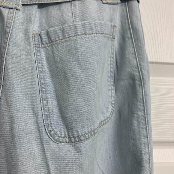 NWT Polo Ralph Lauren Belted Tapered Jeans 100% Cotton High Rise Barrel Style - Picture 8 of 15